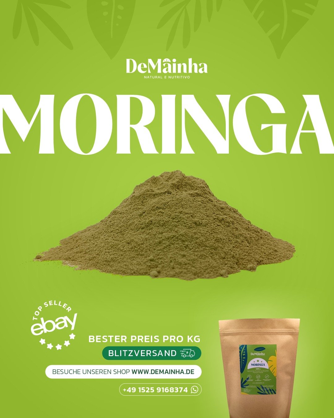DeMainha Moringa Gratis Versand