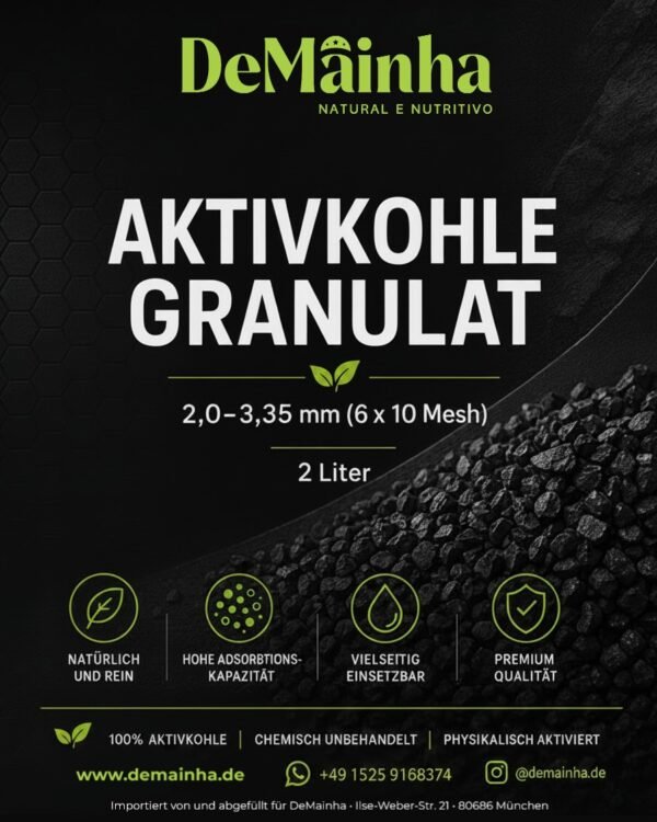 DeMainha Aktivkohle Granulat bestellen